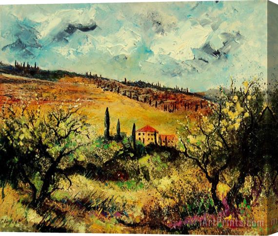 Pol Ledent Tuscany 67 Stretched Canvas Print / Canvas Art