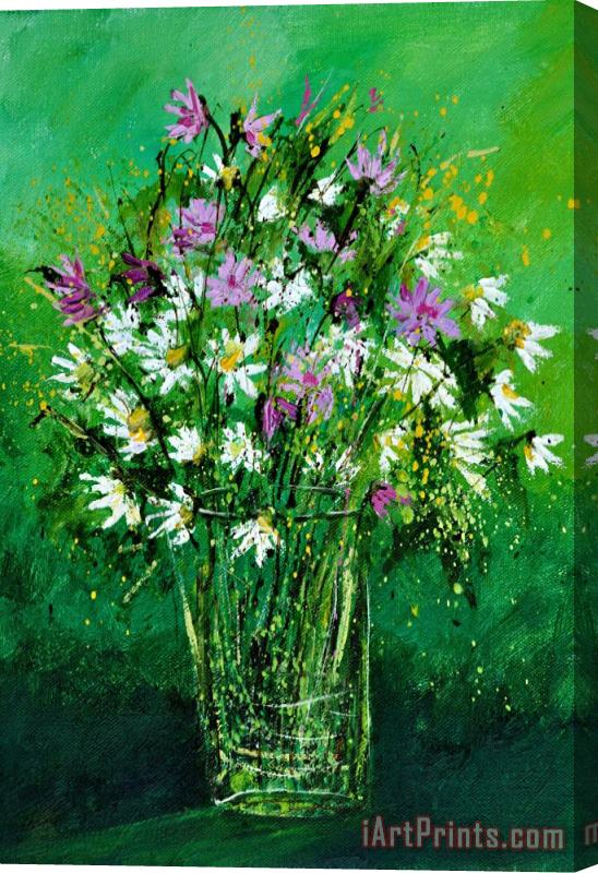Pol Ledent Wild Flowers 450150 Stretched Canvas Painting / Canvas Art