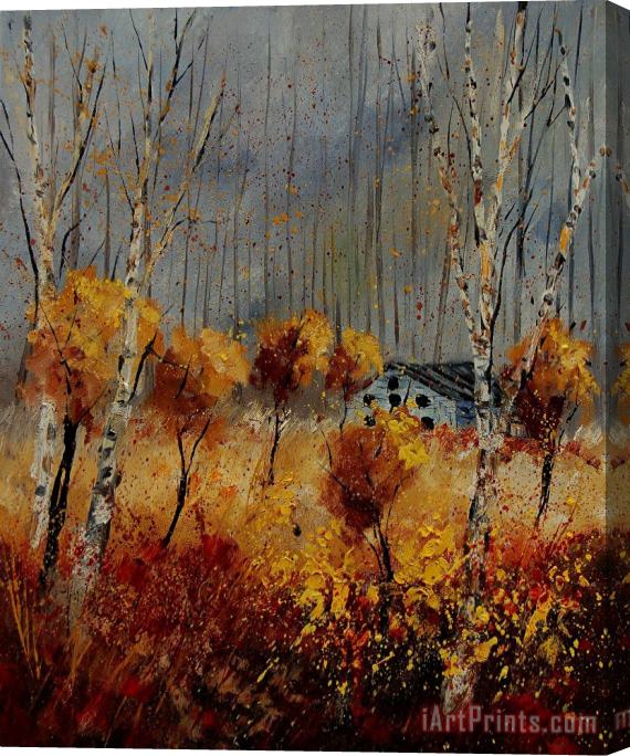 Pol Ledent Windy autumn landscape Stretched Canvas Painting / Canvas Art