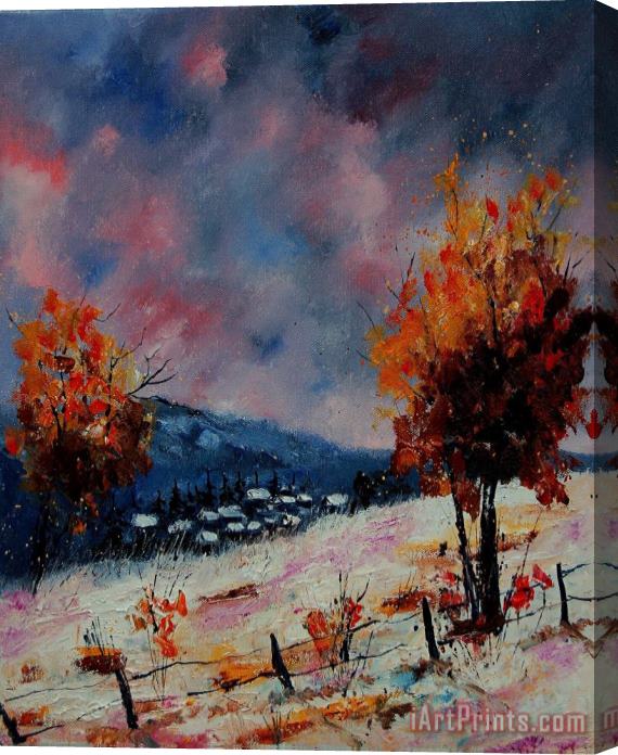 Pol Ledent Winter 560110 Stretched Canvas Print / Canvas Art