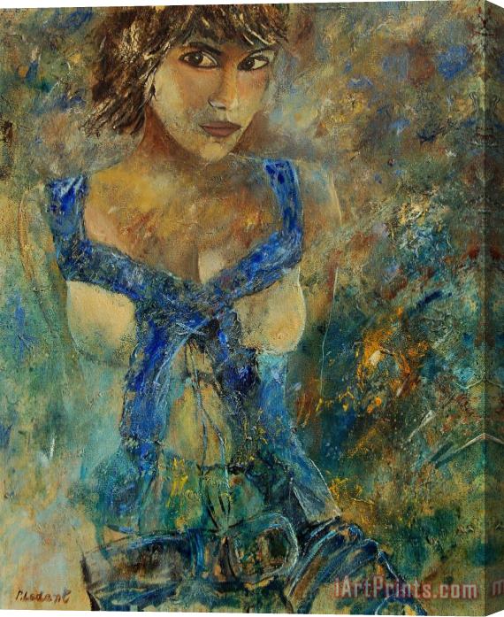 Pol Ledent Young lady 5698 Stretched Canvas Painting / Canvas Art