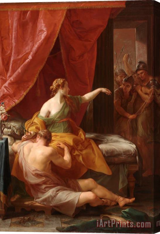 Pompeo Girolamo Batoni Samson and Delilah Stretched Canvas Painting / Canvas Art