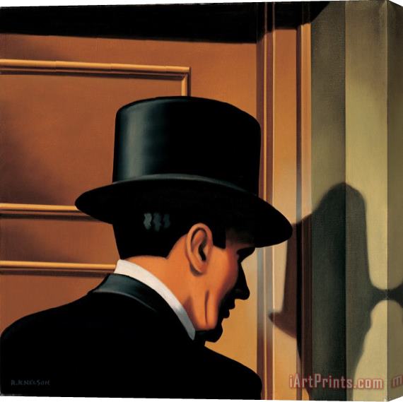 R. Kenton Nelson A Late Homecoming Stretched Canvas Print / Canvas Art