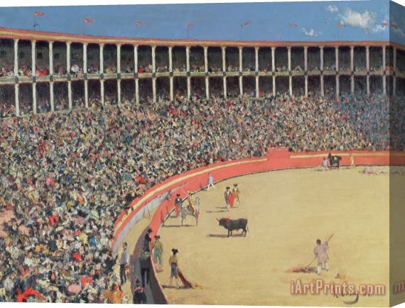 Ramon Casas i Carbo The Bullfight Stretched Canvas Print / Canvas Art