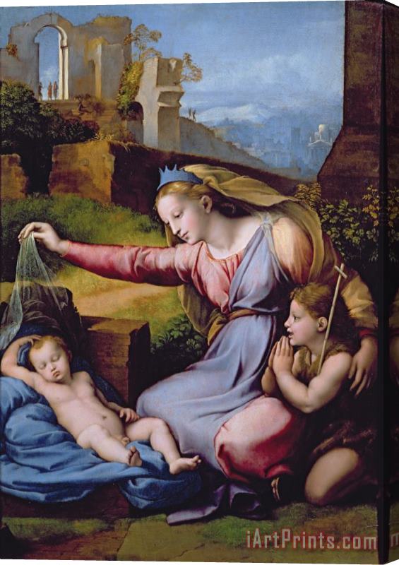 Raphael The Madonna of the Veil Stretched Canvas Painting / Canvas Art
