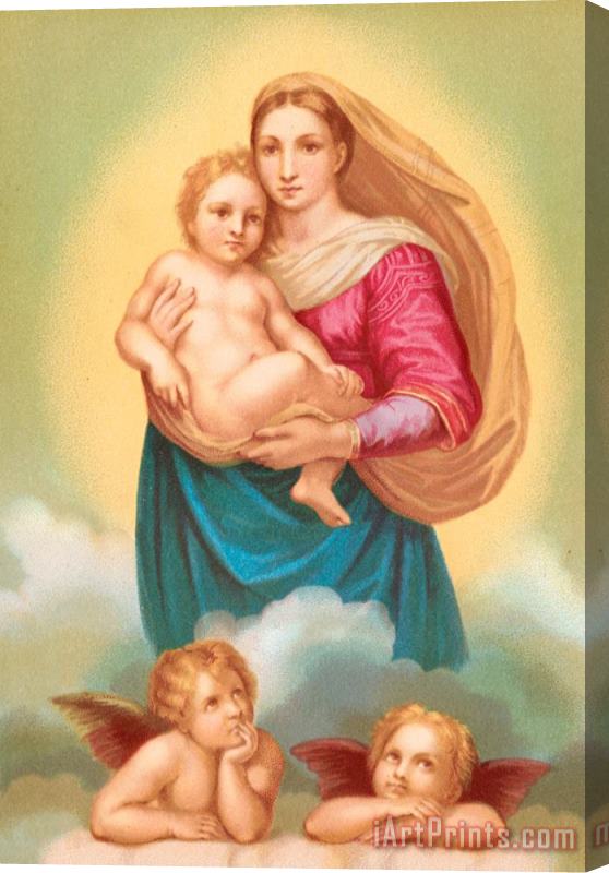 Raphael The Sistine Madonna Stretched Canvas Painting / Canvas Art
