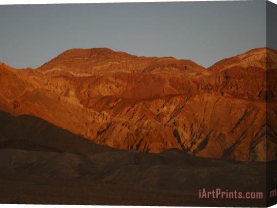Raymond Gehman Mountains in Death Valley California Stretched Canvas Painting / Canvas Art
