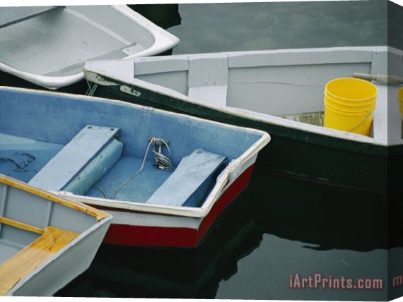 Raymond Gehman Rowboats at Dock Stretched Canvas Painting / Canvas Art