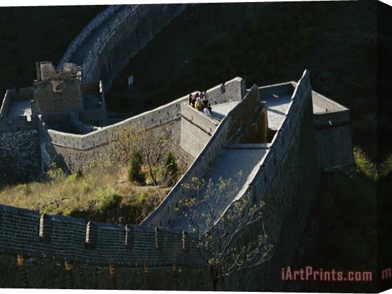 Raymond Gehman The Simatai Section of The Great Wall Near The Beijing Hebei Border Stretched Canvas Painting / Canvas Art