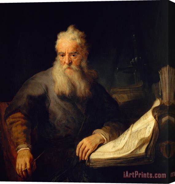 Rembrandt Apostle Paul Stretched Canvas Print / Canvas Art