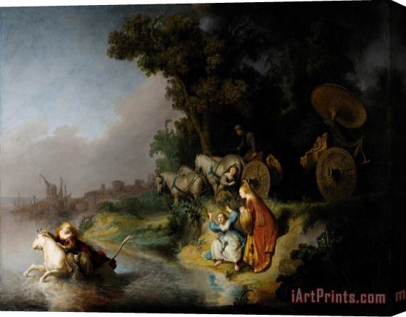 Rembrandt Harmensz van Rijn The Abduction of Europa Stretched Canvas Painting / Canvas Art