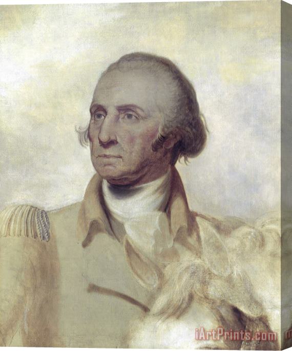 Rembrandt Peale Sketch for a Portrait of George Washington Stretched Canvas Print / Canvas Art