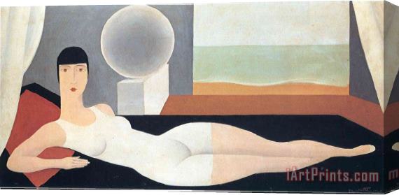 rene magritte Bather 1925 Stretched Canvas Painting / Canvas Art