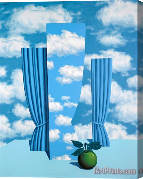 rene magritte Beautiful World 1962 Stretched Canvas Painting / Canvas Art