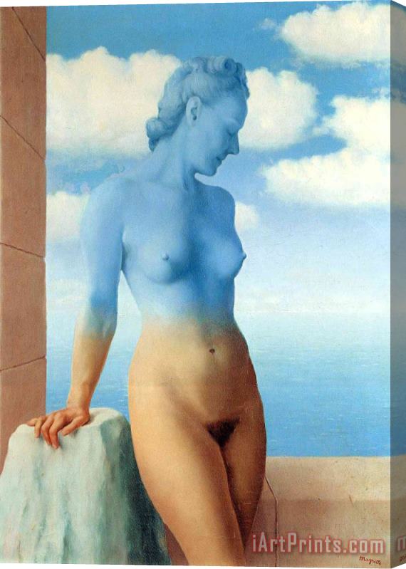 rene magritte Black Magic 1945 Stretched Canvas Painting / Canvas Art