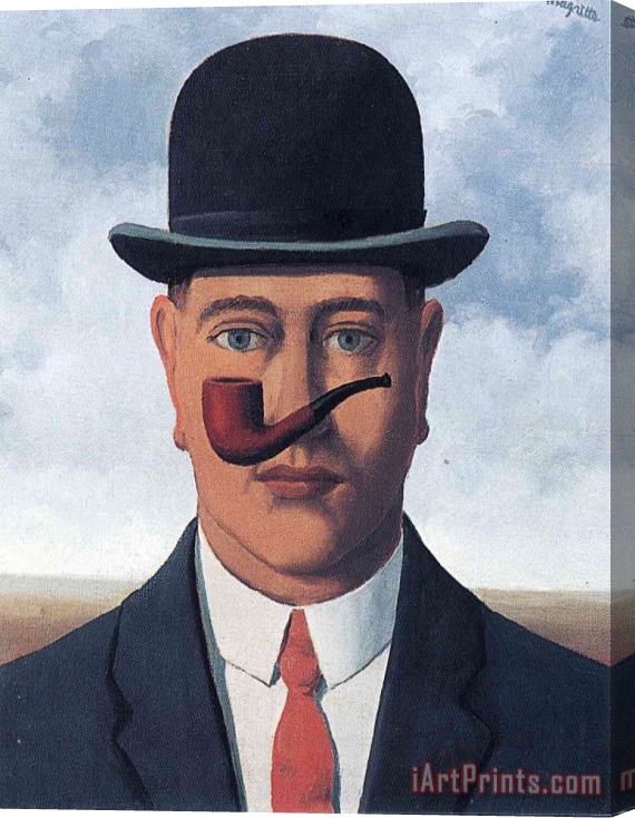 rene magritte Good Faith 1965 Stretched Canvas Painting / Canvas Art