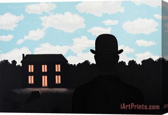 rene magritte L'empire Des Lumieres (the Empire of Light), 2010 Stretched Canvas Painting / Canvas Art