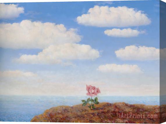 rene magritte L'utopie Stretched Canvas Print / Canvas Art
