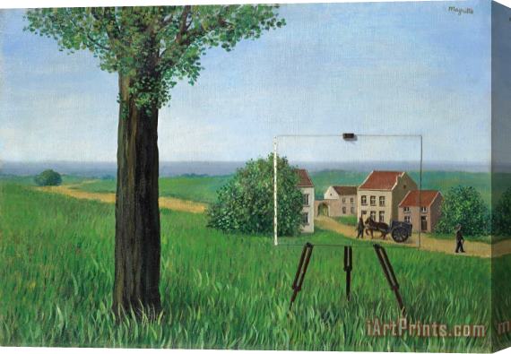 rene magritte La Belle Captive, 1931 Stretched Canvas Painting / Canvas Art
