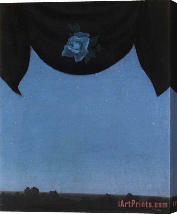 rene magritte La Belle De Nuit Stretched Canvas Print / Canvas Art