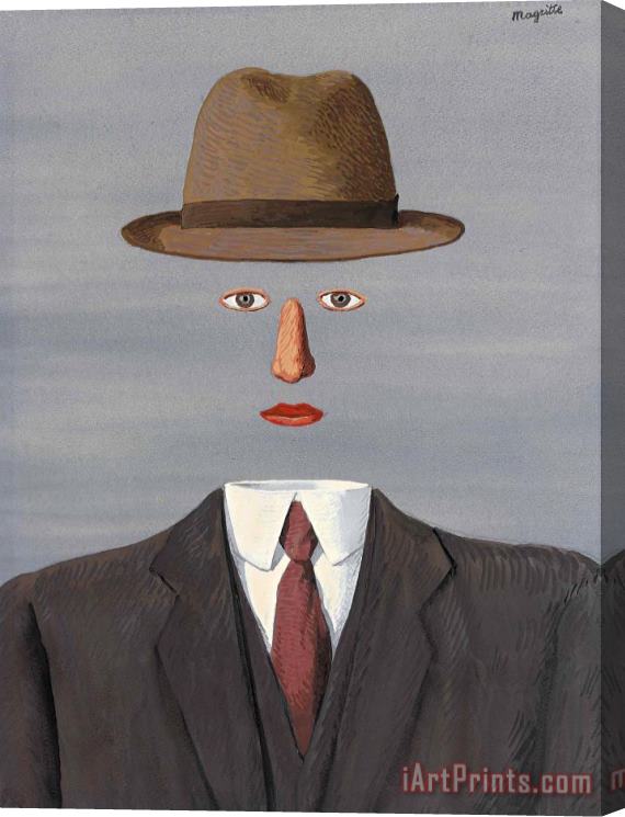 rene magritte Le Paysage De Baucis, 1966 Stretched Canvas Print / Canvas Art