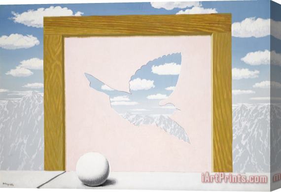 rene magritte Le Repos De L'esprit Stretched Canvas Print / Canvas Art