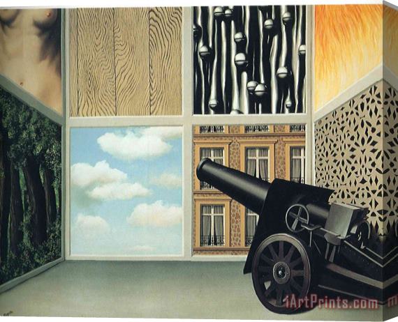 rene magritte On The Threshold of Liberty 1930 Stretched Canvas Painting / Canvas Art