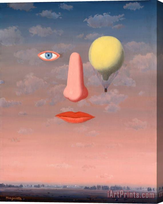 rene magritte The Beautiful Relations 1967 Stretched Canvas Print / Canvas Art
