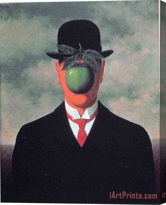 rene magritte The Great War 1964 Stretched Canvas Painting / Canvas Art