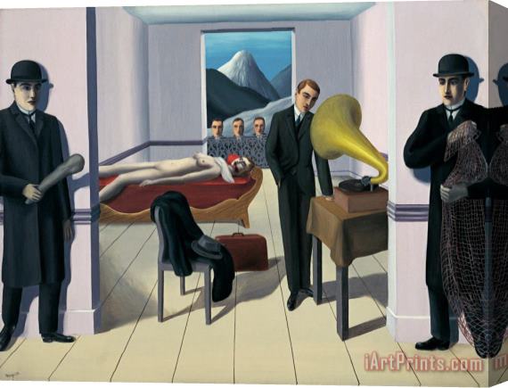 rene magritte The Menaced Assassin 1927 Stretched Canvas Painting / Canvas Art