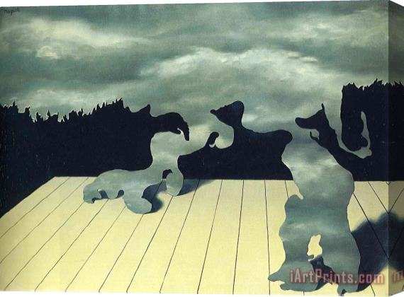 rene magritte The Muscles of The Sky 1927 Stretched Canvas Print / Canvas Art