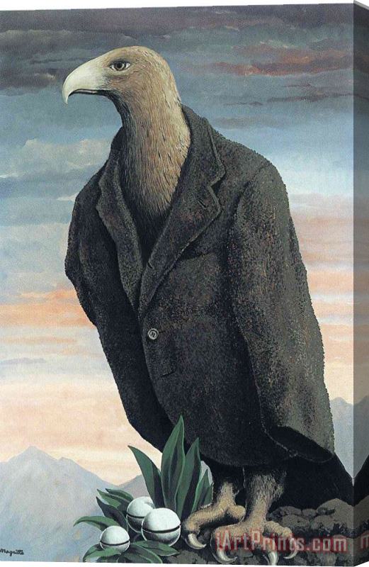 rene magritte The Present 1939 Stretched Canvas Print / Canvas Art