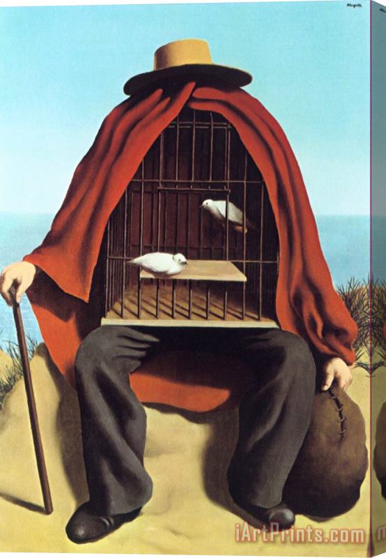 rene magritte The Therapeutist 1937 Stretched Canvas Print / Canvas Art
