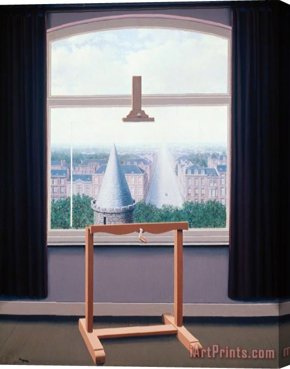rene magritte Where Euclide Walked 1955 Stretched Canvas Print / Canvas Art