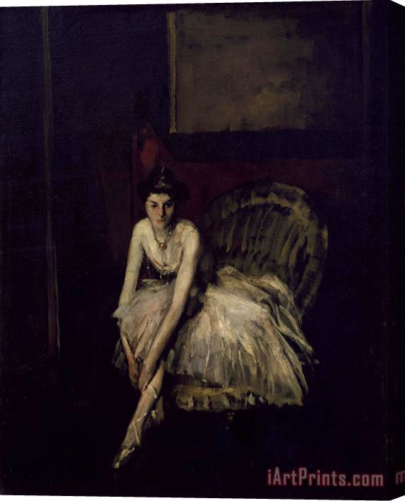 Robert Henri Ballet Dancer Stretched Canvas Painting / Canvas Art