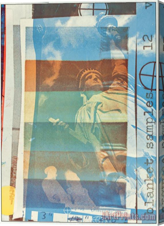 Robert Rauschenberg Blanket Samples, 1963 Stretched Canvas Print / Canvas Art