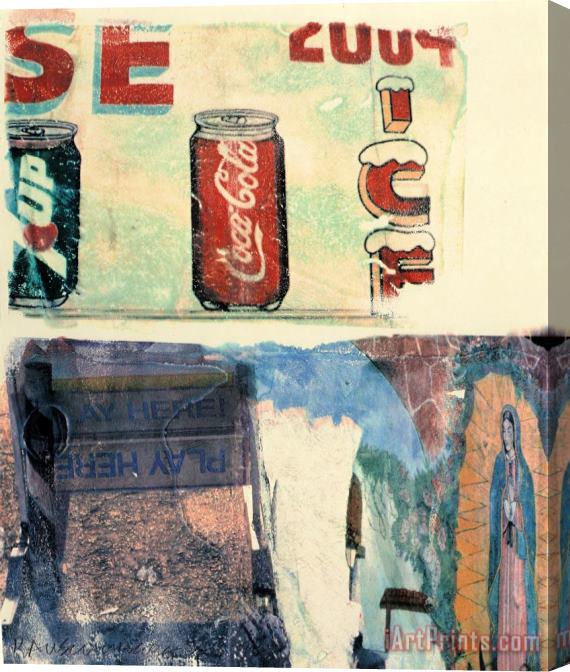 Robert Rauschenberg L.a. Uncovered #3, 1998 Stretched Canvas Print / Canvas Art