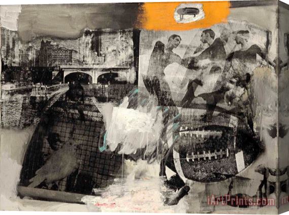 Robert Rauschenberg Untitled, 1963 Stretched Canvas Painting / Canvas Art