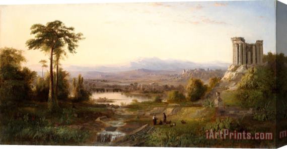 Robert Scott Duncanson Recollections of Italy Stretched Canvas Print / Canvas Art
