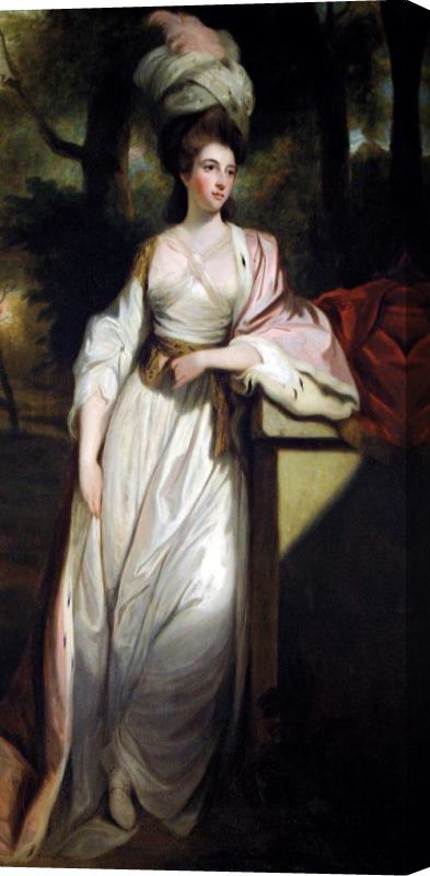 Robert Smirke Lady Mary Isabella Somerset Stretched Canvas Print / Canvas Art