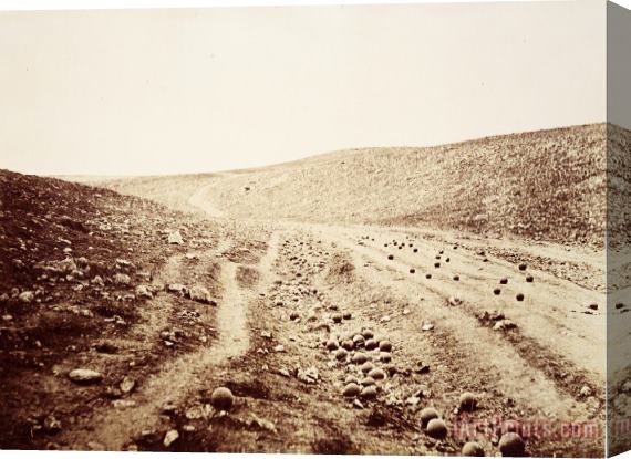 Roger Fenton  The Valley of The Shadow of Death Stretched Canvas Painting / Canvas Art