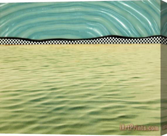 Roy Lichtenstein Landscape 6 From Ten Landscapes, 1967 Stretched Canvas Print / Canvas Art