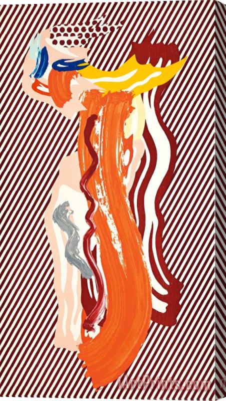 Roy Lichtenstein Nude, From Brushstroke Figure Series, 1989 Stretched Canvas Print / Canvas Art