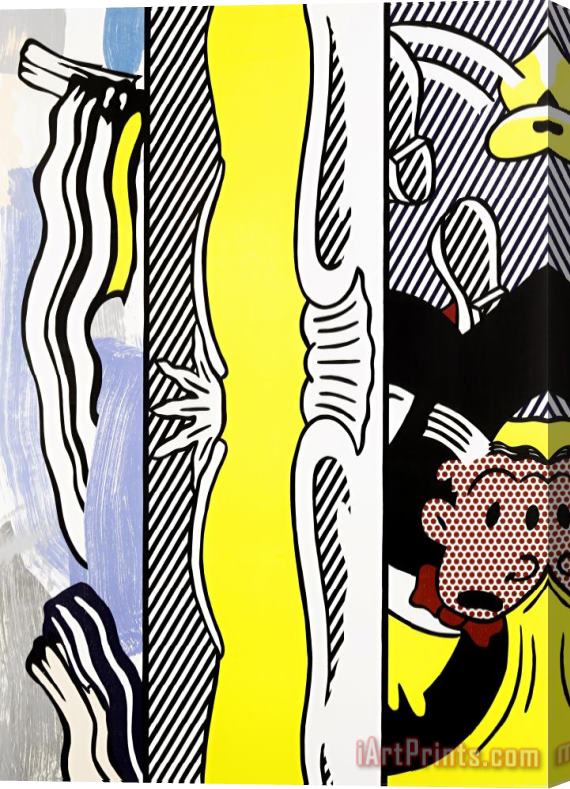 Roy Lichtenstein Two Paintings Dagwood, 1984 Stretched Canvas Painting / Canvas Art