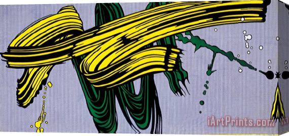 Roy Lichtenstein Untitled Stretched Canvas Painting / Canvas Art