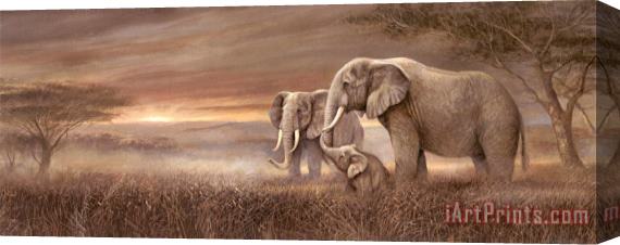 Ruane Manning Gentle Giants Stretched Canvas Print / Canvas Art