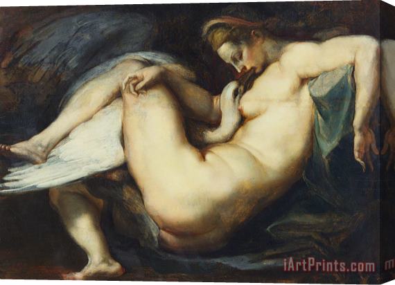 Rubens Leda And The Swan Stretched Canvas Print / Canvas Art