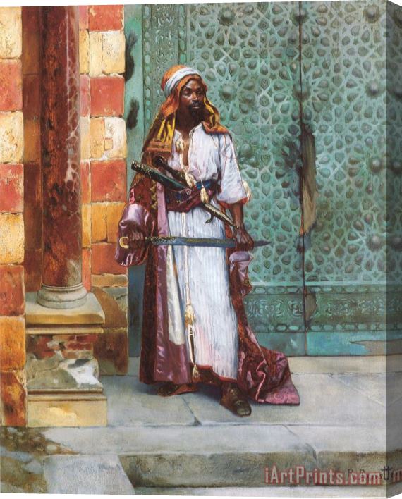 Rudolf Ernst Standing Guard Stretched Canvas Painting / Canvas Art
