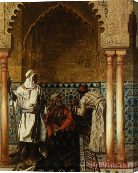 Rudolf Ernst The Sage Stretched Canvas Print / Canvas Art