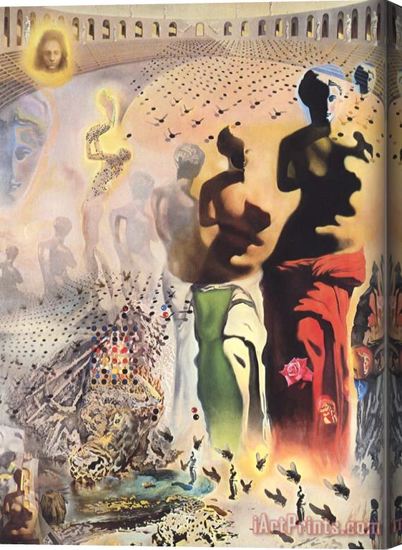 Salvador Dali Hallucinogenic Toreador 1970 Stretched Canvas Print / Canvas Art